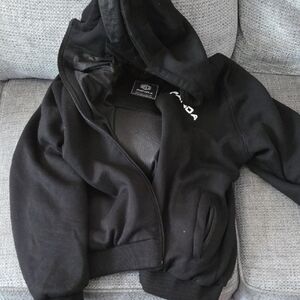 Men's motorcycle jacket with ce armor